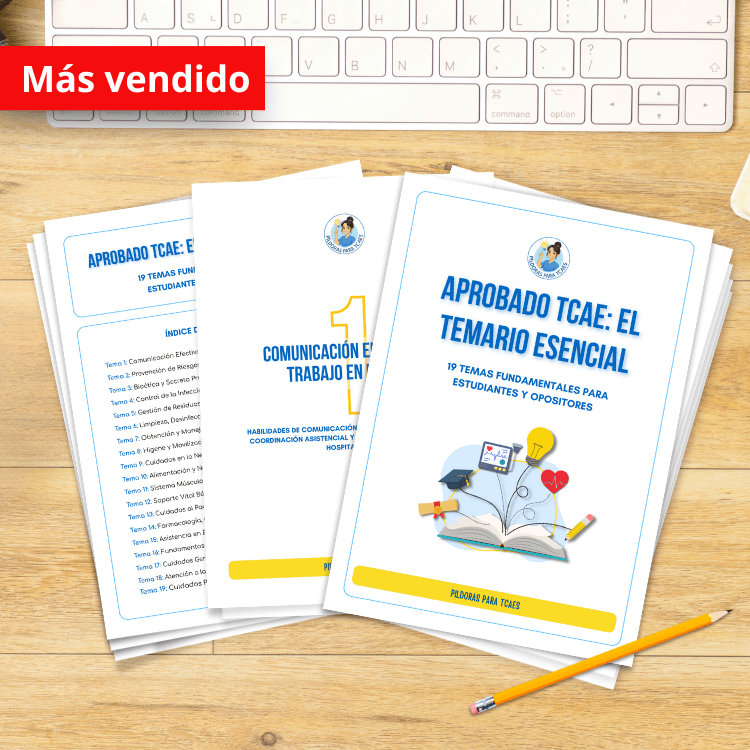 temario aprobado tcae el más vendido, 19 temas esenciales