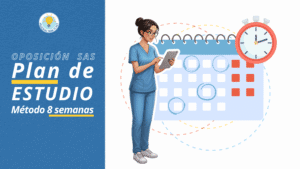 Plan de estudio detallado para la oposición TCAE SAS