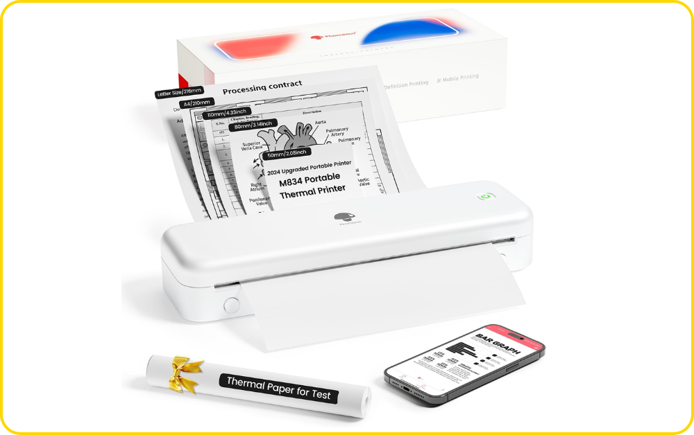 Impresora-Portatil-Sin-Tinta-Conexion-de-Smartphone-por-Bluetooth