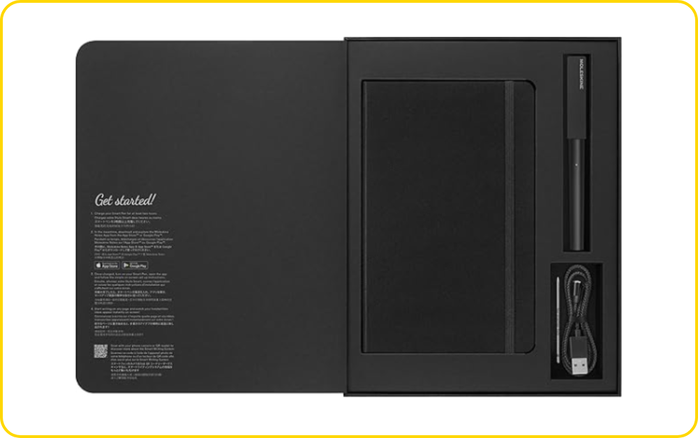 Moleskine-Smart-Writing-Set-Libreta-Inteligente-con-Boligrafo-Inteligente-Incluido-Cuaderno-Digital-de-Moleskine-2